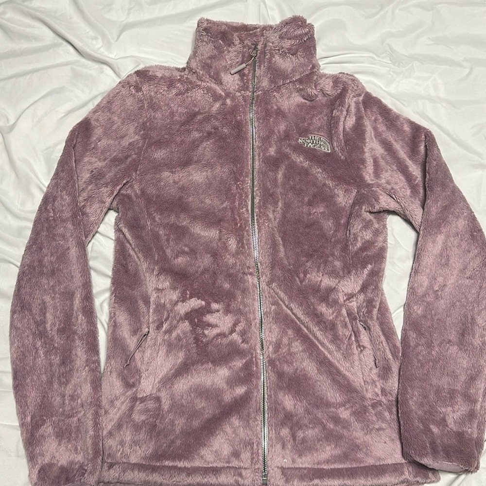 North face fuzzy fleece jacket. New without tags. Never worn Size XS
